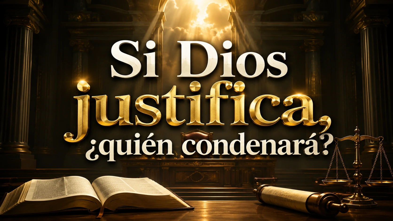 Si Dios justifica, ¿quién condenará?