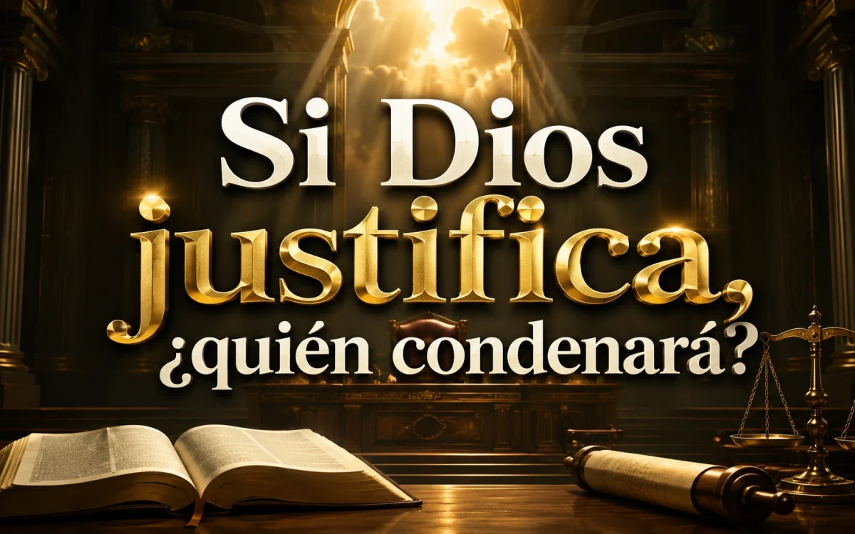 Si Dios justifica, ¿quién condenará?